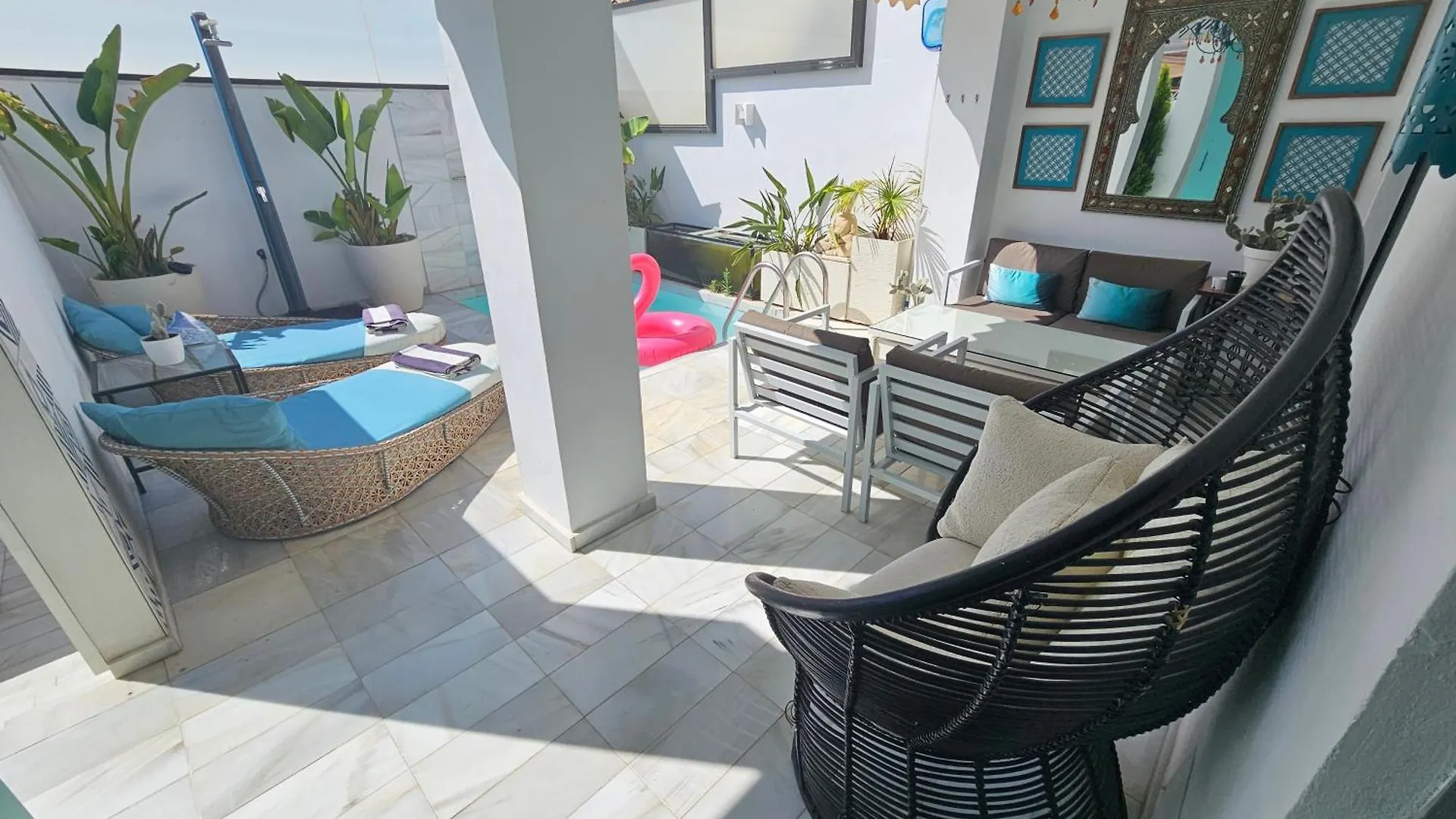 Casa de Férias Apartamento Marysol B Con Terraza Y Piscina Privada Benalmádena